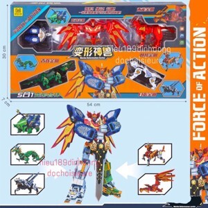 Siêu nhân lắp ráp gao thú