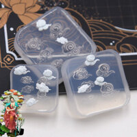 Siêu nhẹ đất sét UV cao su đám mây phong cách cổ kính đám mây tốt lành phù điêu Silicone moire khuôn tự làm gốm mềm Khuôn nhân vật phong cách cổ đại