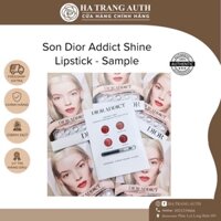 Siêu phẩm 4 màu son cực đẹp Dior Addict Shine Lipstick - Sample