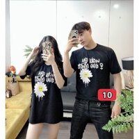 [Siêu phẩm] Áo Thun Couple Cổ Tròn, Chất Cotton Mát - Loại 1 TCS-A03