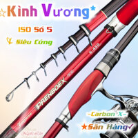 Siêu Phẩm CẦN CÂU ISO TỐT NHẤT - Hàng Chính Hãng Cao Cấp - Chất liệu Carbon Hyper X - Khoen sứ SIC Jinon