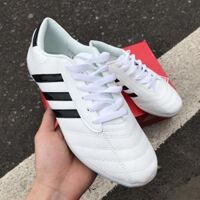 Siêu phẩm đá phủi sân cỏ nhân tạo đôi giày thể thao Wika 3 Sọc Trắng - 42