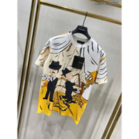 Siêu phẩm DOLCE cotton mịn cao cấp phối hình hoạ tiết siêu net căng đẹp hết nấc luôn