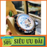 SIÊU PHẨM Đồng hồ cơ nam dây da cao cấp Tevise T868-2 full box, mặt kính sapphire chống xước, chống nước, bảo hành 03 nă