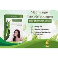 Siêu phẩm mặt nạ ngủ tảo yến collagen