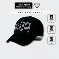 [SIÊU PHẨM] Nón kết lưỡi trai hàng hiệu local brand I.C.O.N DS QUA RED 2 màu đen phong cách hàng hiệu siêu đẹp