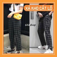 [Siêu Phẩm]  Quần CARO PLAID PANTS Ulzzang Unisex 1hitshop