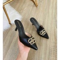 Siêu phẩm sục nữ cao gót nhọn 5cm form đẹp chanh xả mã HT21-2