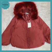 😍SIÊU PHẨM😍Áo Khoác Phao Bo Eo Có Mũ Lông - Áo Khoác Phao Nữ Freesize Nhiều Màu