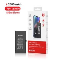 Siêu pin Bison iPhone 12 Mini dung lượng cao 2600mAh