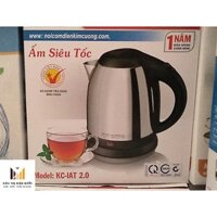 {SIÊU RẺ} Bình đun nước siêu tốc - Bình nấu nước  - Ấm đun siêu tốc inox Hiệu kim Cương