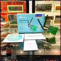 .:SIÊU RẺ:. Card mạng không dây PCI Express TP-Link TL-WN881ND Wireless 300Mbps Thu wifi cho PC qua cổng PCI Epress - S