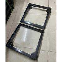 💥Siêu Rẻ💥 Chân Bàn Gấp Gọn Ngồi Bệt, Chân Sắt Hộp 32cm Cao Cấp Tặng Kèm Vít