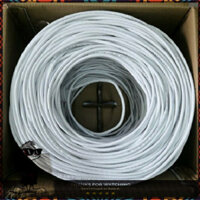 .:SIÊU RẺ:. Dây mạng Hàng Chuẩn GIPCO Chính Hãng internet CAT6 ( 150m 200m 250m ) tặng kèm 5 đầu mạng RJ45 ,không bấm sẵ