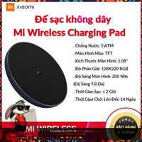.:SIÊU RẺ:. Đế sạc không dây 10W Mi Wireless WPC01ZM chuẩn Qi