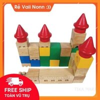 [SIÊU RẺ] Đồ Chơi Lâu Đài Gỗ Winwintoys 69522