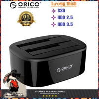 .:SIÊU RẺ:.  Dock Orico 6228US3 USB 3.0 SATA3 - 2 Khe Cắm - SHOP BÁN HÀNG UY TÍN