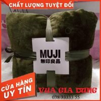 SIÊU RẺ FREE SHIP [FREESHIP✨] CHĂN MUJI NHUNG TUYẾT NHẬT BẢN CAM KẾT CHẤT LƯỢNG