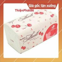 (Siêu Rẻ) Giấy ăn rút Silkwell đỏ 280 tờ (Combo 6goi/ Combo 10goi) (Hàng Chính Hãng)