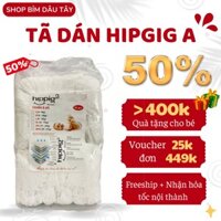 [SIÊU RẺ HN] COMBO 100 miếng bỉm dán HIPGIGA/HIPPIG A đủ size cho bé từ sơ sinh đến 17kg
