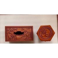 [SIÊU RẺ] Hộp đựng giấy và hộp đựng chè chữ phúc | Decor trang trí nhà cửa | decor bàn uống nước - RẺ VÔ ĐỊCH