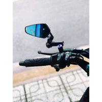 [Siêu rẻ] Kiếng gù CRG hàng đẹp mặt xanh chống chói full pat ốc bắt chân kiếng hoặc gù tay lái mọi loại xe