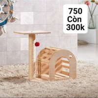 Siêu rẻ, nhà cây cho mèo giá rẻ, nhà gỗ bền