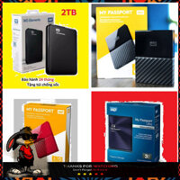 .:SIÊU RẺ:. Ổ cứng di động HDD 2.5 inch WD My Passport / Elements / Passport Ultra Metal dung lượng 500GB / 1TB / 2TB /