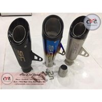 SIÊU RẺ - Pô SC lon xéo Project Moto GP - LẮP MỌI LOẠI XE