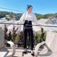 Siêu Rẻ - Quần baggy vải đai siêu hót
