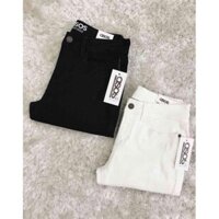 SIÊU RẺ Quần jeans baggy trắng đen
