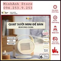 [Siêu Rẻ] Quạt sưởi mini để bàn tiết kiệm năng lượng Bear DNQ-C05A1