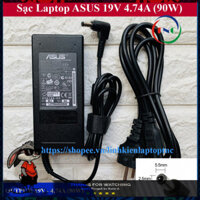.:SIÊU RẺ:. Sạc Laptop Asus 19V  4.74A  90W (ADAPTER Asus 19V  4.74A  90W) KÈM DÂY NGUỒN