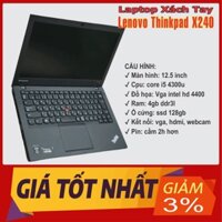 [SIÊU RẺ SALE 3%] Laptop cũ Lenovo Thinkpad X240 | core i5 | Ram 4gb | Ổ Cứng Ssd - Bao Bền Bảo Hành 3 Tháng