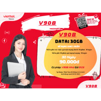SIÊU RẺ SIM 4G VIETTEL MIỄN PHÍ NGHE GỌI + DATA TRUY CẬP INTERNET V90B THAY THẾ SIM UMAX70