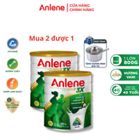[Siêu Rẻ] Sữa Bột Anlene 440g 800g 1,2KG Gold 3X Hương Vani