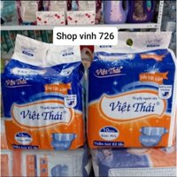 SIÊU RẺ 💖 Tã bỉm dán việt thái (5 GÓI -5O MIẾNG )Dành cho người già và phụ nữ sau sinh size M/L45-70kg