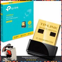 .:SIÊU RẺ:. Usb wifi Tp-link WN725N Nano Chuẩn N Tốc Độ 150Mbps - bộ chuyển đổi usb thu bắt sóng wifi cho pc laptop