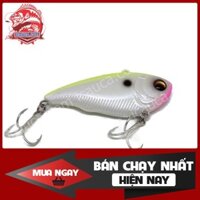 [Siêu Rẻ] V65 Mồi lure giả câu cá chẽm lóc nhồng mú - Trắng đóm