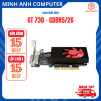 [Siêu rẻ] VGA Card màn hình  GT 730 - DDR5 2GB - Card chơi LOL, CF