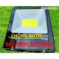 [Siêu Rẻ]Đèn Pha Led COB 30W 50W 100W Loại Dày Chuẩn Chống Nước IP66 Ánh Sáng Trắng/Vàng