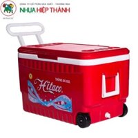 Siêu rẻ_Thùng đá 65l Hitaco có bánh xe_ thùng đá 65 lít tay kéo