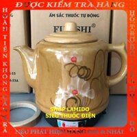 Siêu sắc thuốc điện GỐM SỨ BÁT TRÀNG Fujishi 2.8 lít HK-33BX - [ HỎA TỐC ][ BÔNG VÀNG] - Ấm thuốc điện nấu tự động ngắt