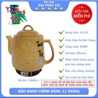 Siêu sắc thuốc tự động CÓ CHUÔNG BÁO Trường Thọ BA 86 mai vang 2.8 lít