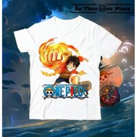 [SIÊU SALE] ⚡️FREESHIP⚡️Áo Thun In Hình Luffy One Piece 2 mẫu trắng và đen "Cực Đẹp, Cực Ngầu" - Áo Thun One Piece