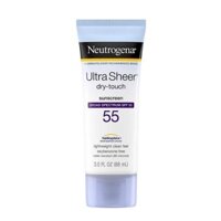 [Siêu Sale] [Ảnh thật] Neutrogena Ultra Sheer Dry Touch Sunscreen Broad Spectrum SPF 55-88ml / Kem Chống Nắng SPF 55