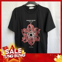 [Siêu Sale] Áo Phông Oversize Tay Lỡ Họa Tiết Rắn Đỏ 6 Đầu - Áo Thun Nam --