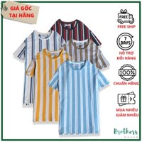 |Siêu sale| Áo thun nam Zara kẻ sọc cotton cao cấp, lên dáng trẻ trung cho ngày hè