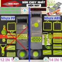 [SIÊU SALE] Bộ dụng cụ nạo rau củ đa năng ,có nắp tích hợp dao cắt thái gọt nạo bào sợi  kiểu hạt lựu đa năng tiện lợi