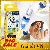 [SIÊU SALE] Bộ lấy ráy tai tự động Nhật Bản hút sạch bụi bẩn trong tai làm khô tai khi bị ướt bên trong dụng cụ lấy ráy tai thông minh (2 đầu hút) bo lay ray tai thong minh Nhat Ban